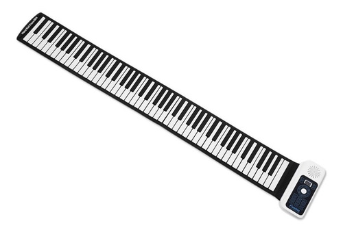 Imagen 2 de 3 de Piano Enrollable Linea Profesional 88 Teclas Usb Aux