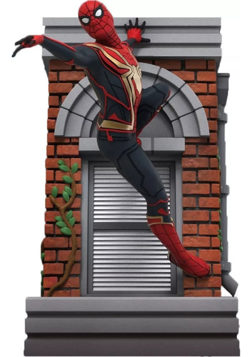 Beast Kingdom Diorama Spider Man No Way Home Traje Integrado