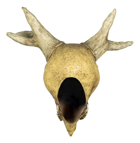 Decorativo Cabeza De Ciervo Esqueleto Venado Con Luz Led