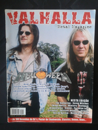 Revista Valhalla Metal Magazine Ed. 19 Março/abril 2003