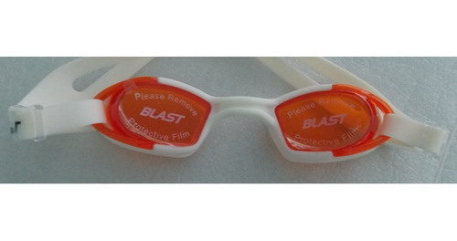 Goggles Para Natación Maraca Blast Mod. Dinix Naranja, Nuevo