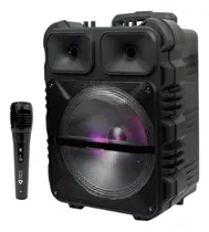 Comprar Parlante Portátil 12  Pulgadas Oryx Jupiter Carro Luces Led Negro
