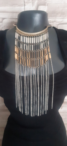  Collar Doble Efecto Para Escote 