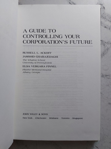 Guía Para Empresas Y Coorporaciones. L. Ackoff. Ian1322