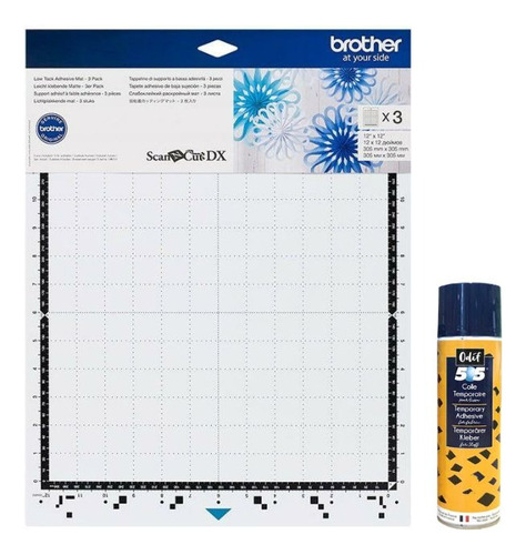 Kit Brother Tapete Baja Adherencia 30x30 Cm + Spray505