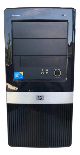 Imagem 2 de 5 de Computador Hp Compaq Core 2 Duo 4gb 120gb Ssd Com Monitor
