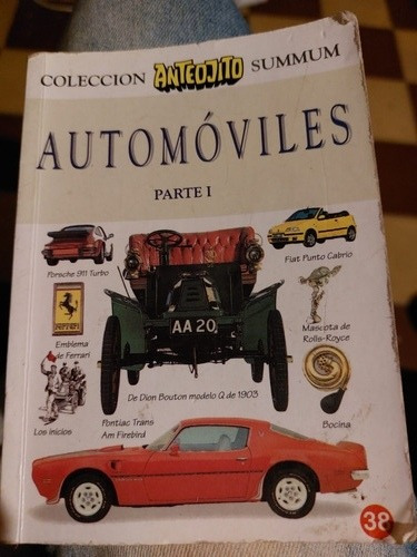 Libro Colección Anteojito Summun ,automóviles 