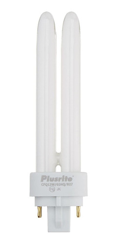 Plusrite 4027 - Pl13 W / 2u / 4p / 827 Doble Tubo 4 Pin Base