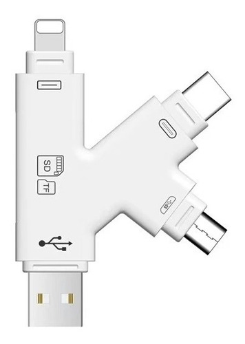 Lector De Tarjetas De Memoria Sd Para iPhone Mac iPad Micro