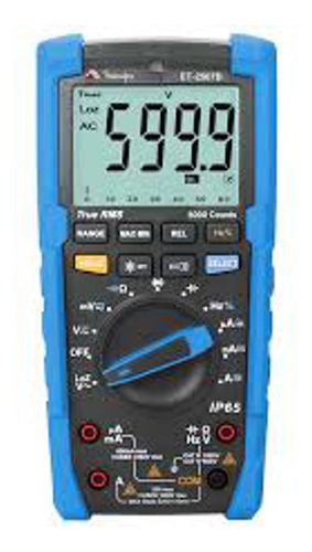 Multimetro Digital Portátil Et-2507b Cat Iv 600v Ip65 Minipa