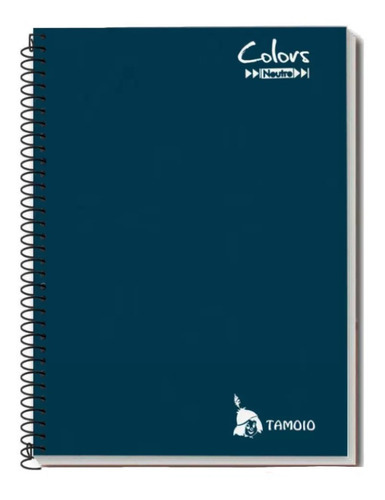 Caderno Universitário Tamoio Espiral 200fls Neutro