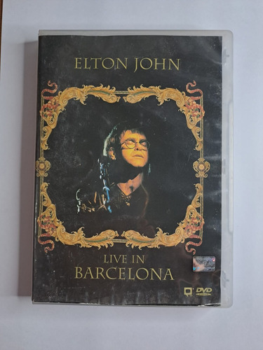 Elton John Live In Barcelona Dvd Original Fisico