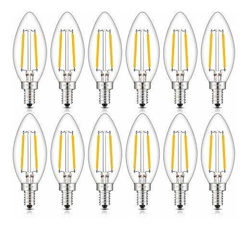 Focos Led - Crlight Led Candelabra Bulb 25w Equivalent 250 L