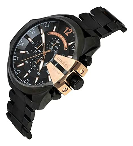 Relógio Masculino Diesel Mega Chief/em Aço Inoxidåvel Preto