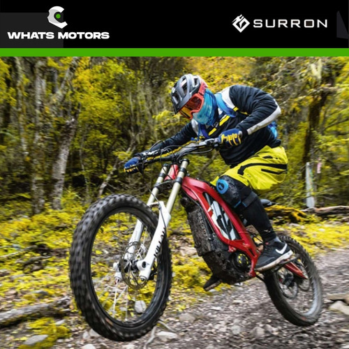 Imagen 11 de 15 de Moto Electrica Surron Light Bee X 7000w + Kit Ruedas Motard