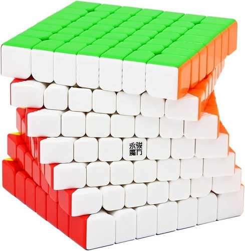 Yj Yufu V2m 7x7 Ic Speed Cube Stickerless Cube Puzzle R...