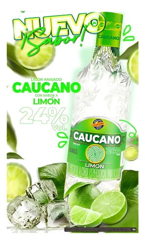 El Mejor Aguardiente Del Mundo Caucano L - mL a $91