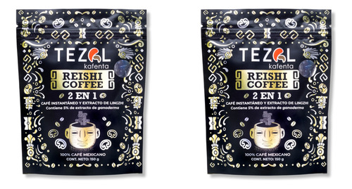 2 Pzs Reishi Coffee 2 En 1 /ganoderma Lingzhi Tezal Kafenta®