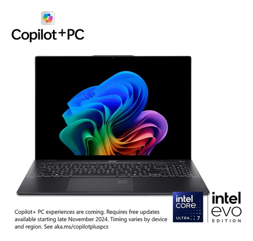 Acer Swift 16 Ai 3k Oled Touch Ultra 7 Serie 2 16gb 1tb Ssd