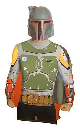 Disfraz Hombre - Boba Fett Costume Top With Cape & Mask Mens