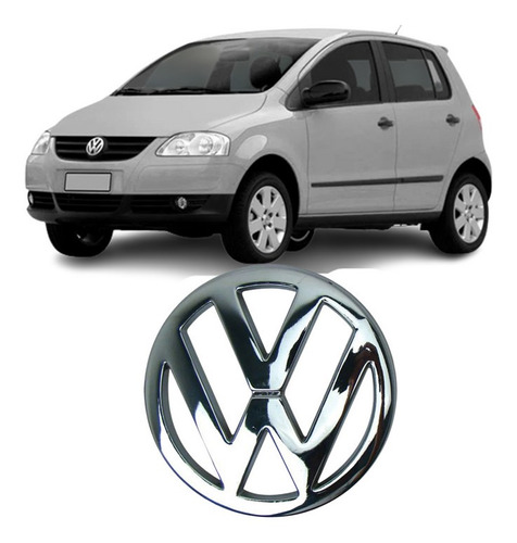 Emblema Logo Grade Dianteira Volkswagen Fox  Track 2008