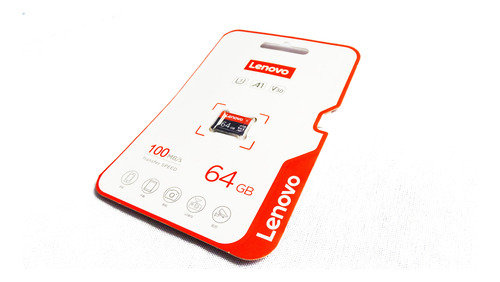 Tarjeta Lenovo 64 Gb Microsdxc A1 U3 V30 100 Mb/s  