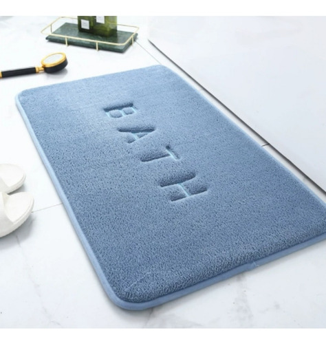 Alfombra Absorbente De Baño De Espuma Viscoelástica De Color