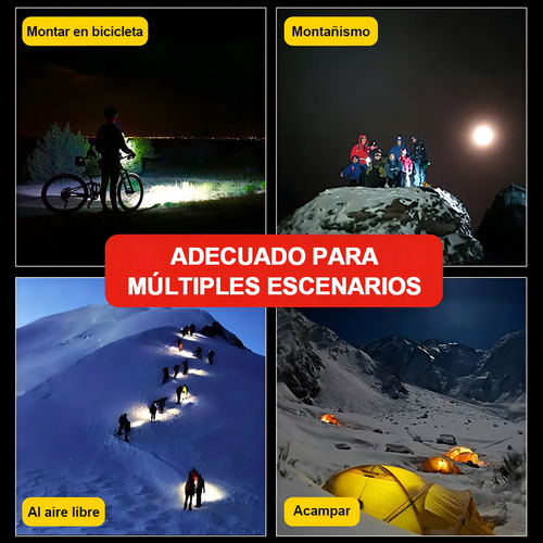 De Luz Bicicleta Usb Recargable Delantera Y Trasera Ipx6