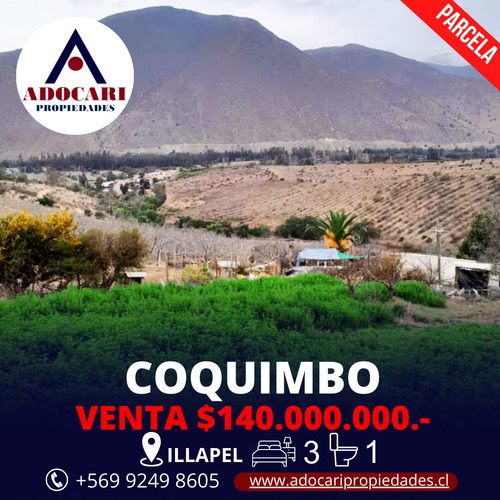 Coquimbo / Illapel / Parcela  4d 1b 