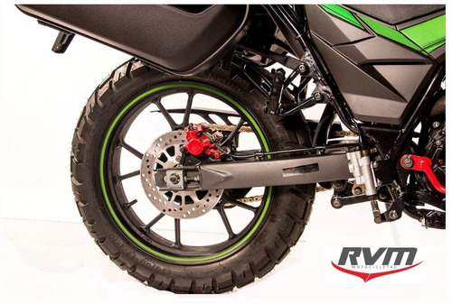 Imagen 6 de 11 de Jawa Rvm Tekken 250 Premium Disp Color Naranja Y Verde