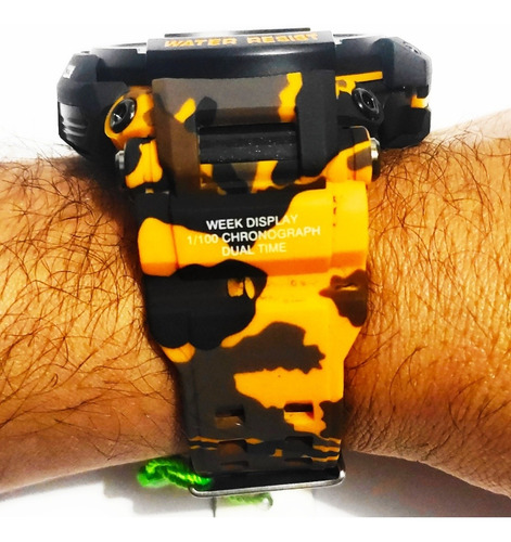 Relógio Masculino Smael 1708 Camuflado Esportivo Original