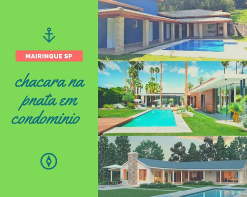 Imagem 10 de 13 de Sr Chácara Com Ótima Localização Projeto Na Planta
