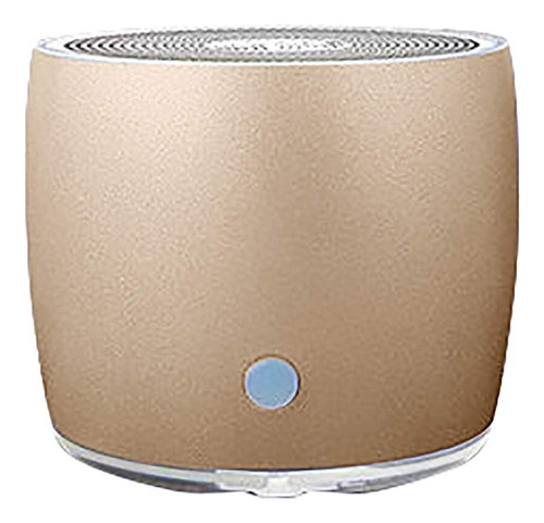 Altavoz Bluetooth Dorado Portatil Al Aire Libre Hifi Estereo