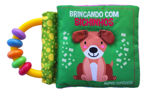 Livro Chocalho - Brincando Com Bichinhos 