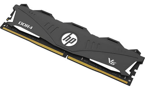 Memoria Ram Hp 8gb Ddr4 3200mhz V6 Series Para Pc Cl16 Negra