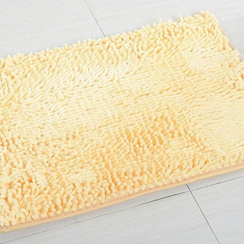 Tapete Microfibra Pequeno 40 X 60 - Bege