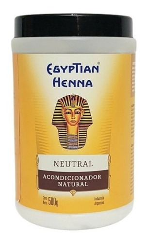 Henna Egyptian En Polvo 500g  - Tiziano- Dorado- Rubio Claro
