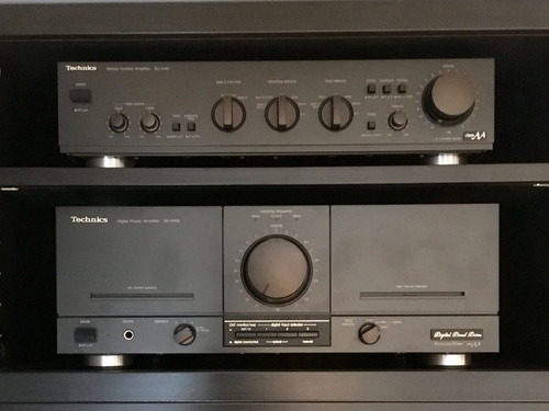 Amplificador Y Preamplificador Technics Se-m100 Su-a40 