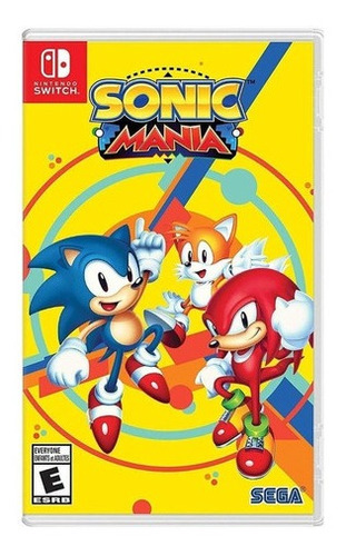 Sonic Mania Standard Edition Sega Nintendo Switch Físico
