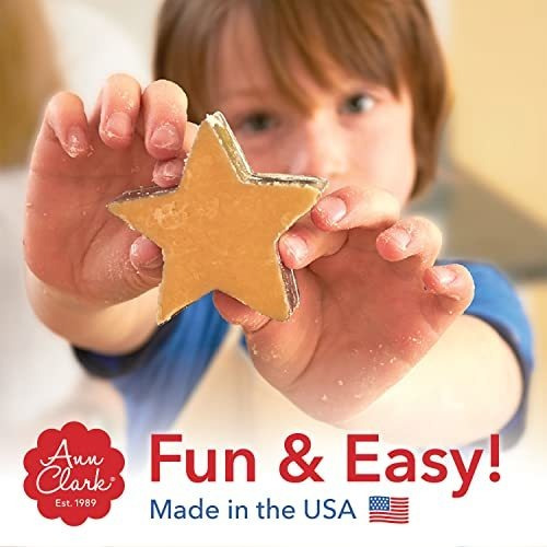 Set 3 Cortadores Galletas Navidad, Usa Ann Clark, Muñeco