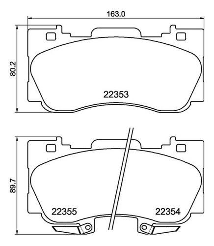 Brembo Balatas Ford Mustang Gt 2017-2020 Delantero