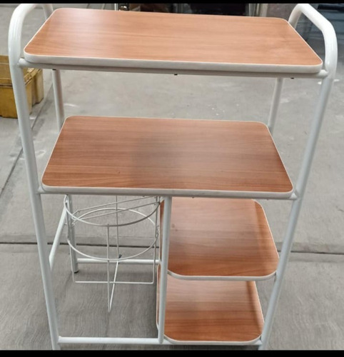 Triana Blanca Con Mesa De 1 Porta Garrafón Y 4 Tablas