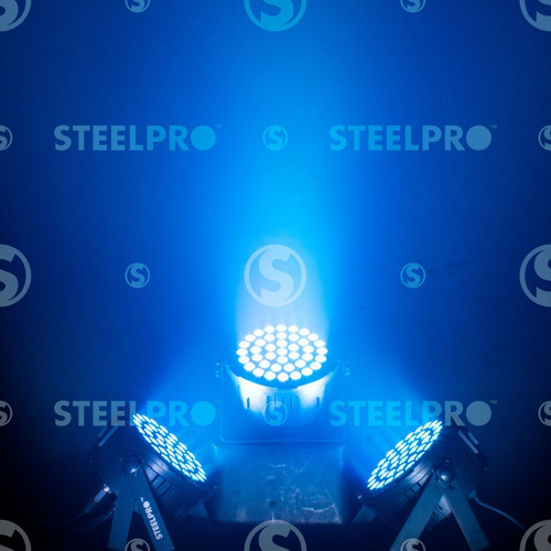 Imagen 9 de 10 de Cañon Led Luces Dj Rgb 40 X 3w - Steelpro