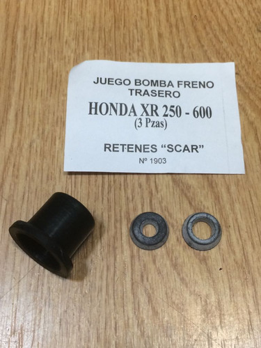 Cubetas Bomba Freno 13mm Honda Xr 250 600 Trasera Scar 1903