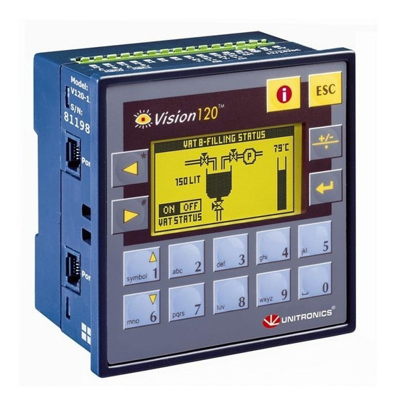 K50au Plc Vision 120 Unitronics en Mercado Libre México