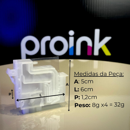Kit Damper Cartucho Epson Original P/ L3150 L3110 L1110 Etc.