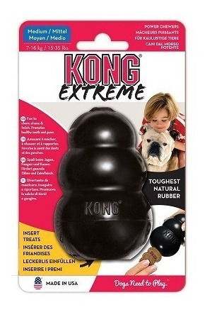 Juguete Para Perro Kong Extreme Talla M 7-16kg Original Usa