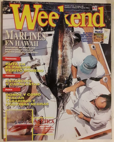 Revista Weekend N° 266 Noviembre 1994 Merlines En Hawaii 