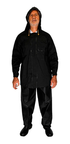 Kit Capa De Chuva Motoqueiro E Capa Garupa Impermeável Moto