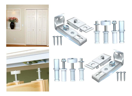 Kit De Reparación De Herrajes Para Puertas Plegables Rueda